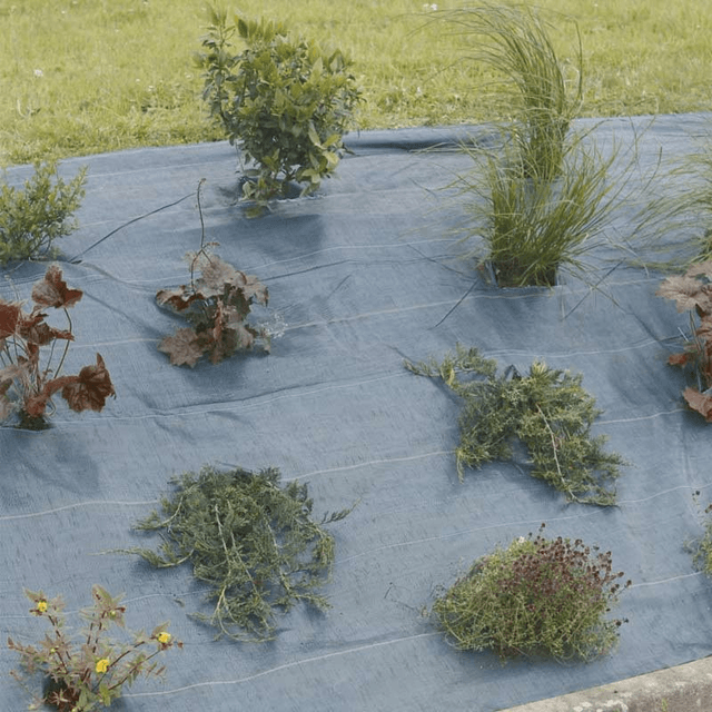 Toile tissée de paillage 90g