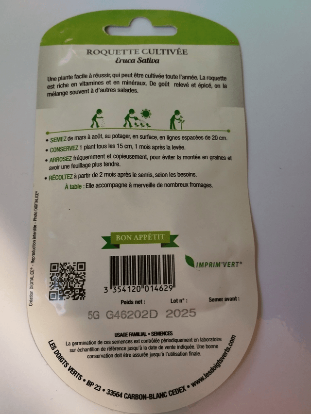 Roquette Cultivée
