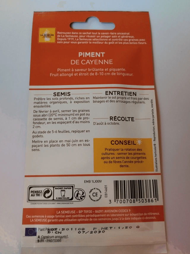 Piment de Cayenne
