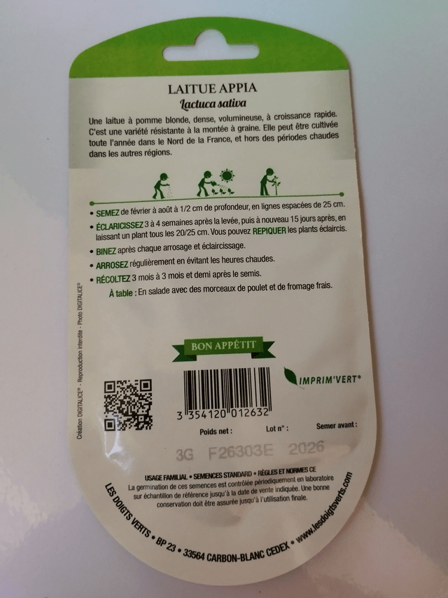 Laitue Appia