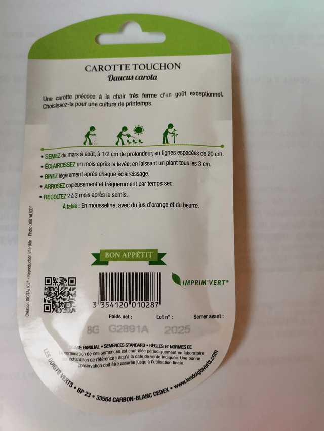 Carotte Touchon