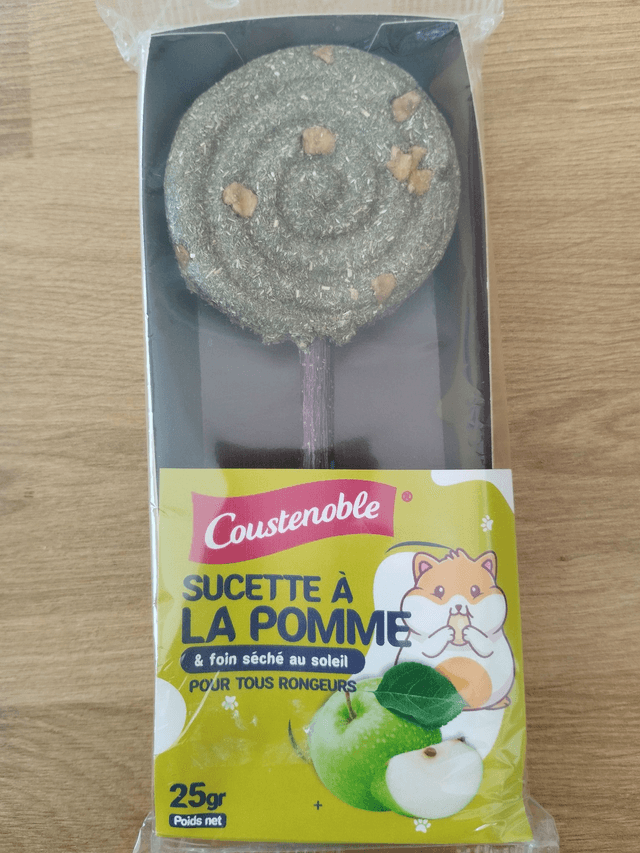 Sucette à la pomme