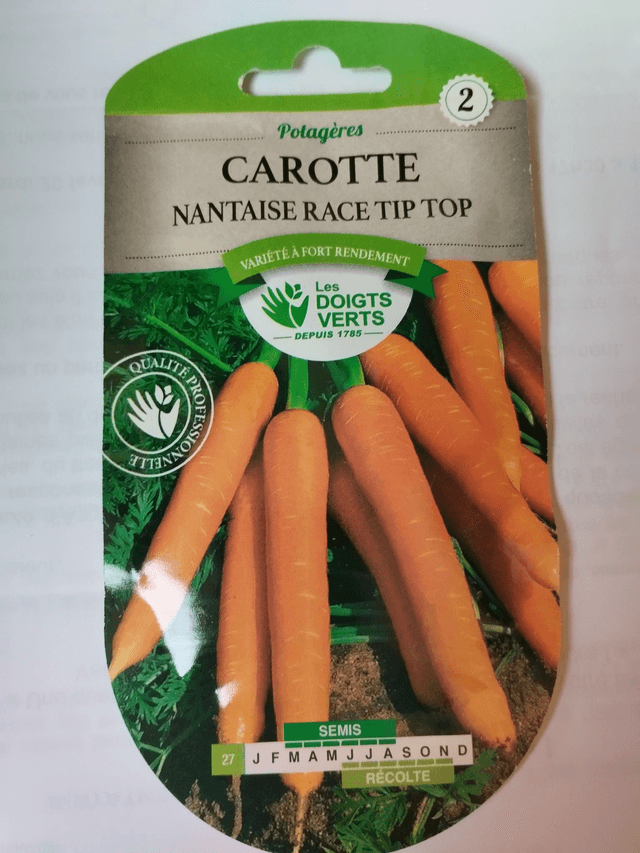 Carotte Nantaise race Tip Top
