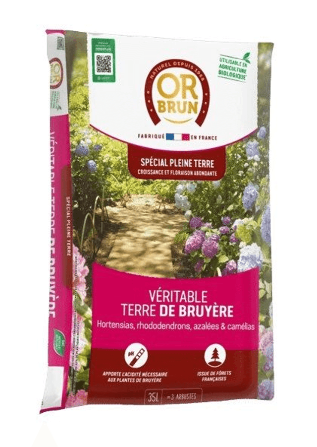 Véritable Terre de Bruyère 35l – Or Brun