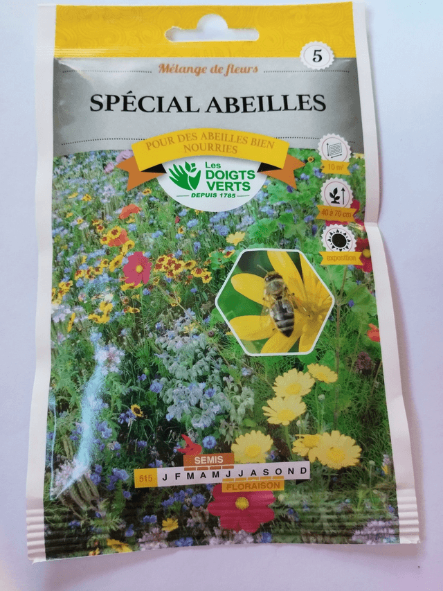 Mélange de fleurs spécial abeille